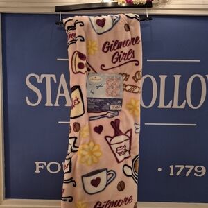 Gilmore Girls Pink Fleece Blanket
